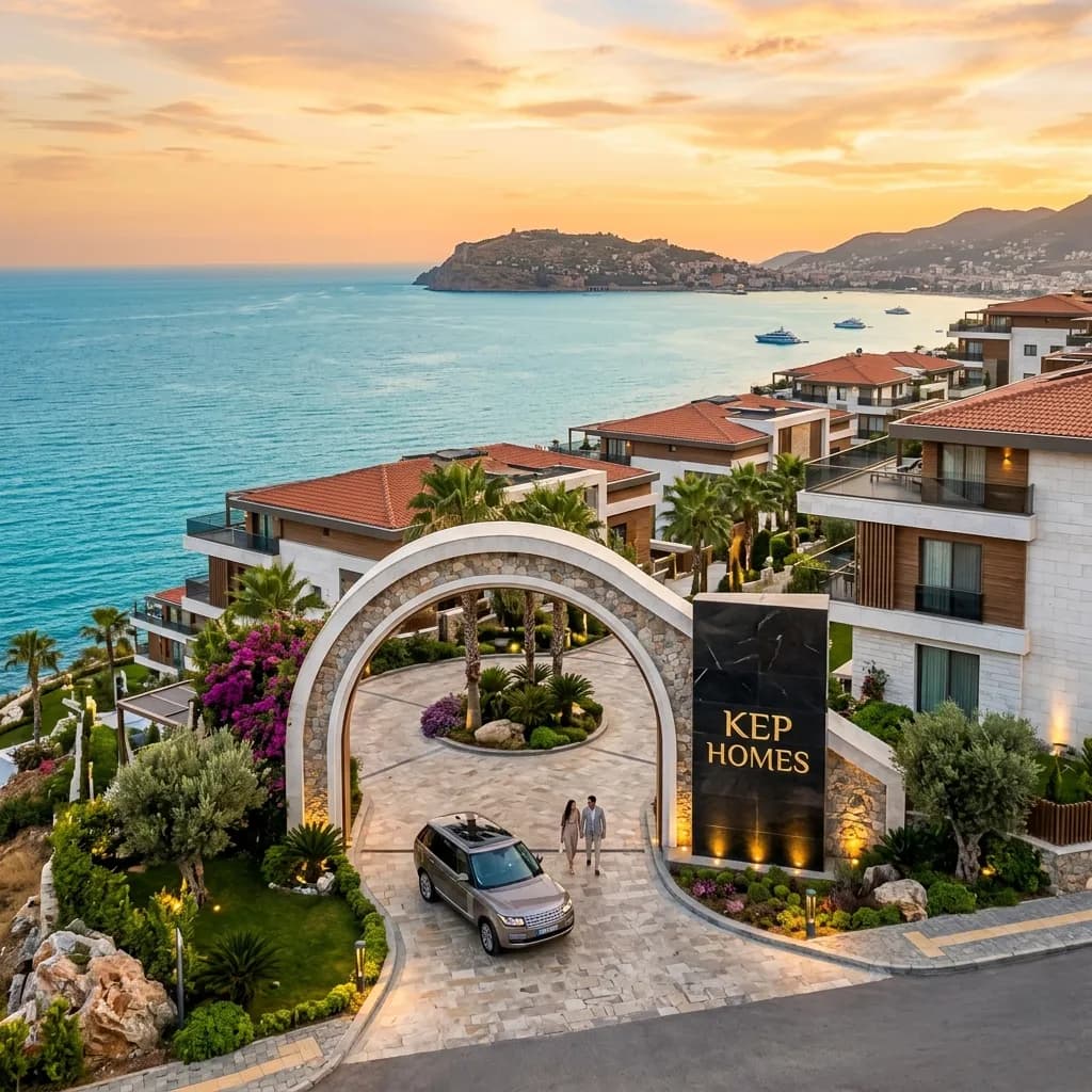 Alanya kıyı manzarası